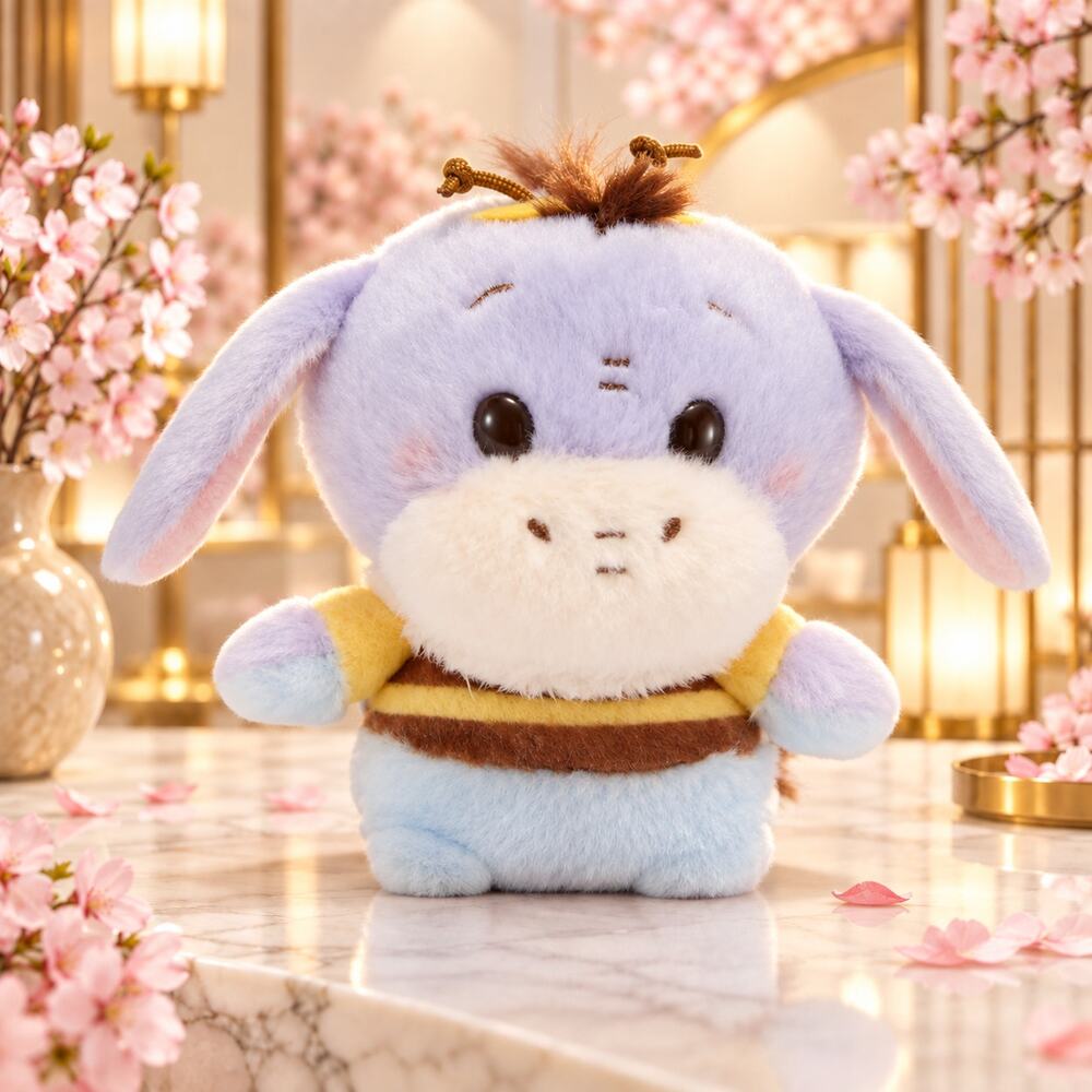 Eeyore as Bee Urupocha-Chan Plush Winnie the Pooh Mini 4'' – Disney Store Japan